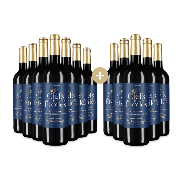 7+5 Flaschen Bordeaux 2018