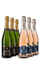Crémant de Bordeaux im 2x3-Probierpaket