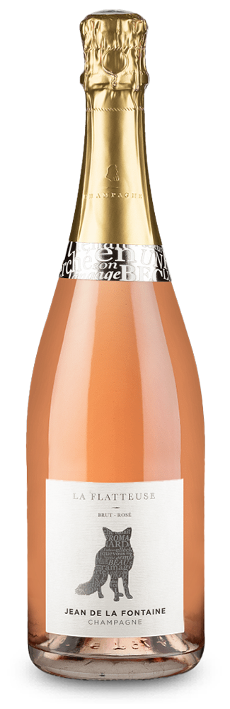 Champagne Jean de La Fontaine La Flatteuse Rosé brut