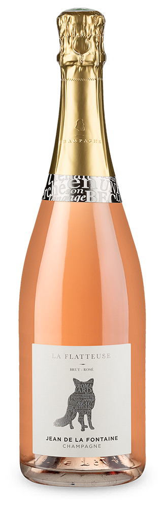 Champagne Jean de La Fontaine La Flatteuse Rosé brut