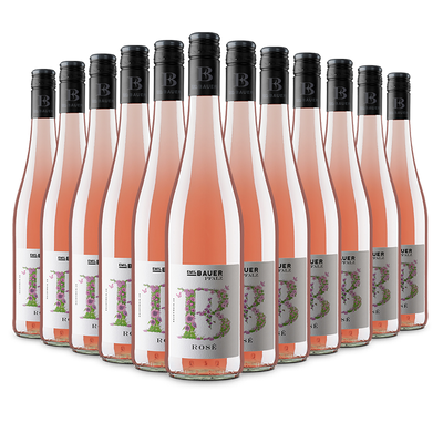 12 Flaschen Rosé trocken 2021