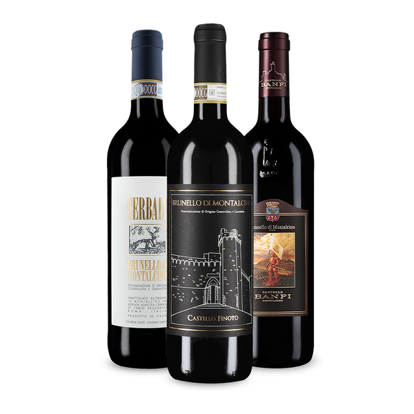 Wine in Black Brunello di Montalcino-Paket