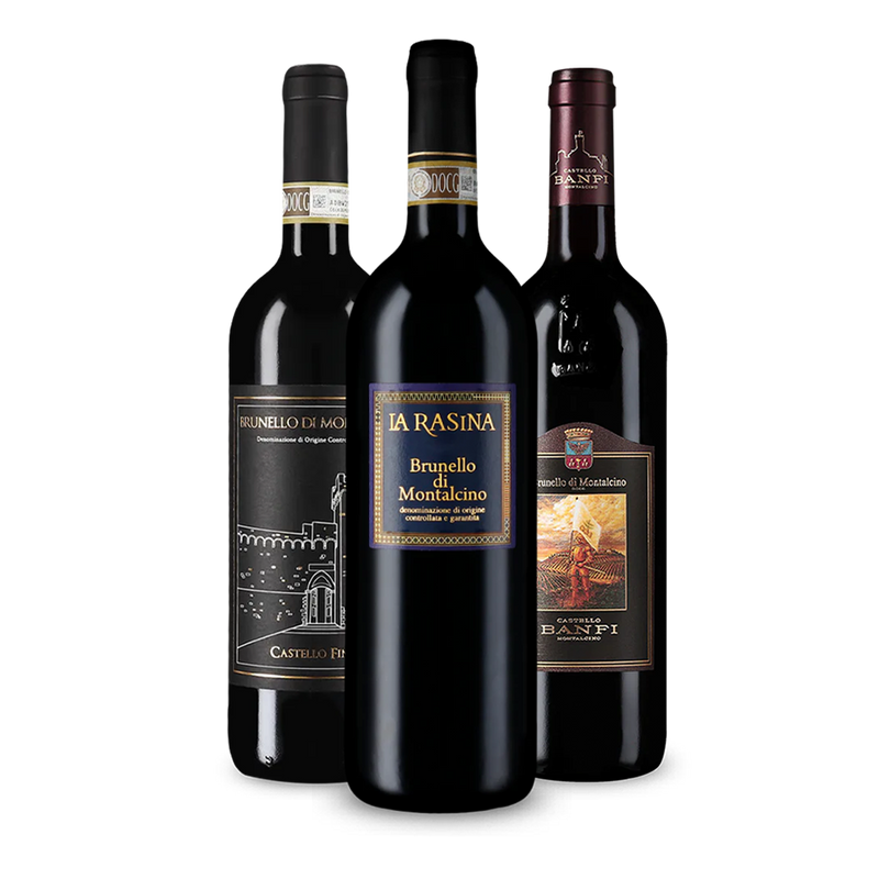 Wine in Black Brunello di Montalcino-Paket