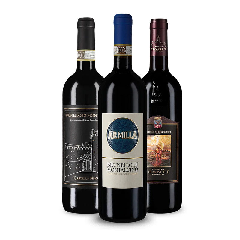 Wine in Black Brunello di Montalcino-Paket