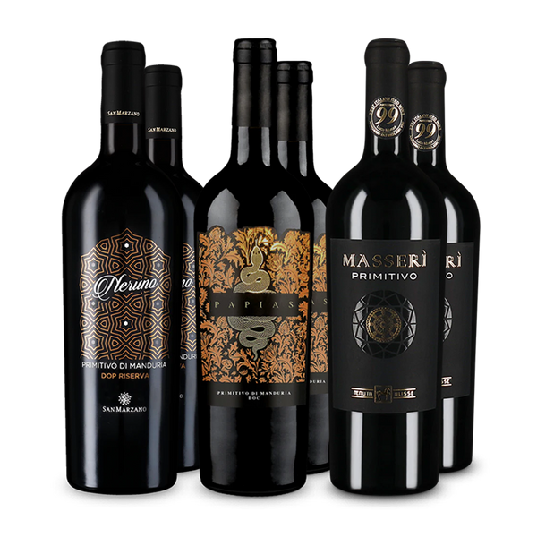 Wine in Black Premium-Primitivo-Paket