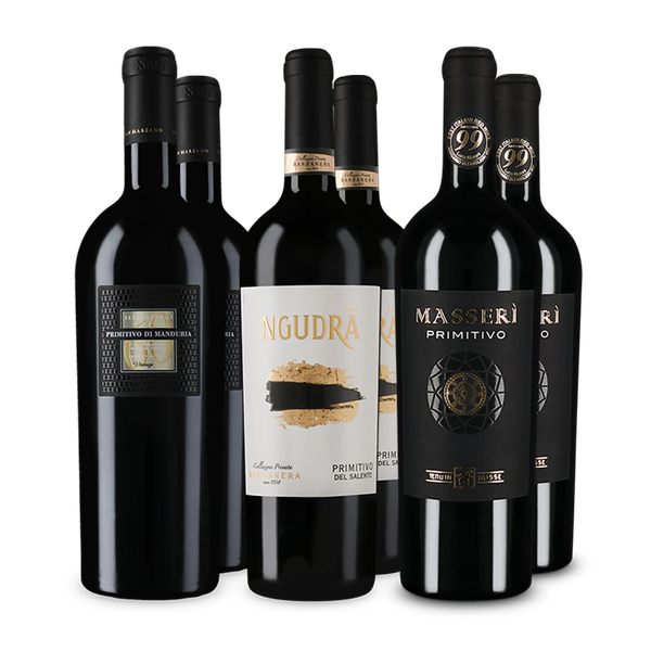 Wine in Black Premium-Primitivo-Paket