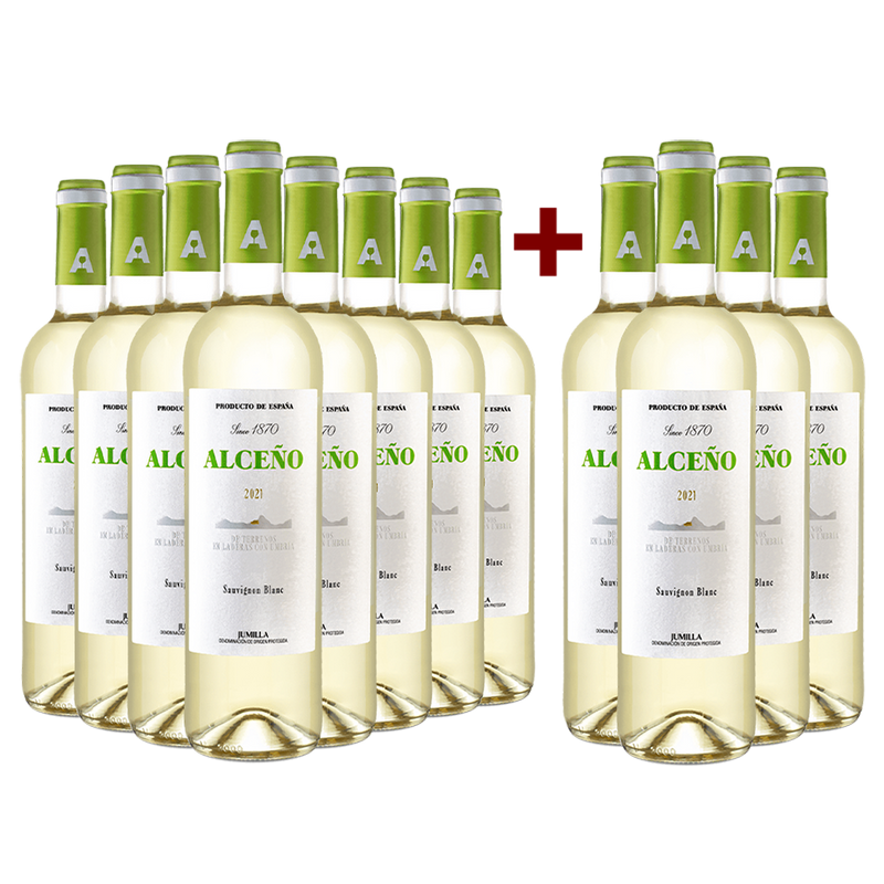 8+4 Flaschen Sauvignon Blanc Jumilla 2021