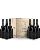 6 Flaschen Syrah The Black Lady in der Holzkiste 2021