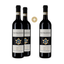 2+1 Flaschen Brunello di Montalcino 2017