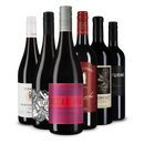 6x1 Wine in Black Australien Set