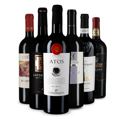 Wine in Black Supertuscan-Paket