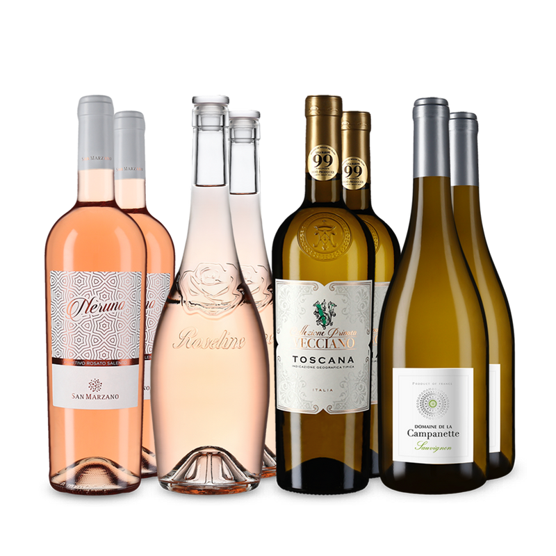 Sommer-Weine im 4x2-Set
