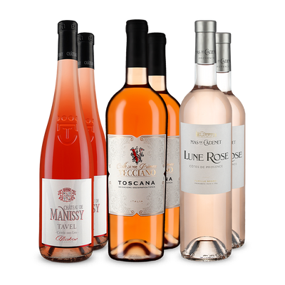 Rosé-Empfehlungen im 3x2-Paket