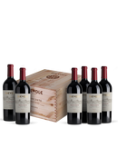 6 Flaschen Chianti Classico Riserva Novecento in der Holzkiste 2019