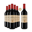 5+1 Flaschen Château La Grave Figeac Saint-Émilion Grand Cru 2018
