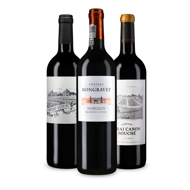 Bordeaux-Trio de luxe