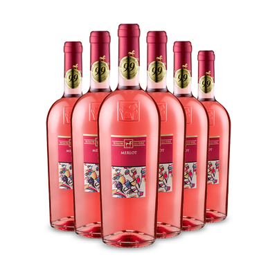 6 Flaschen Merlot Rosato 2024