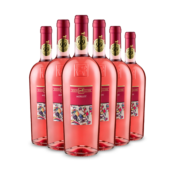 6 Flaschen Merlot Rosato 2024