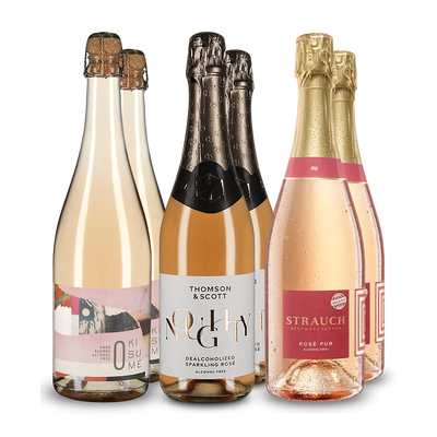 Prickelnder Genuss: Alkoholfreie Rosés im Set!