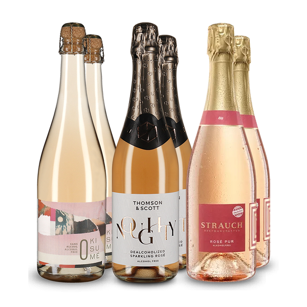 Prickelnder Genuss: Alkoholfreie Rosés im Set!