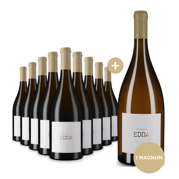 9 Flaschen + Magnum: Edda Bianco Salento 2023 im Set!