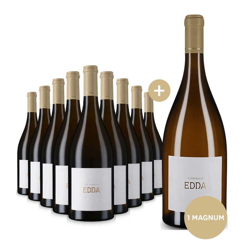 9 Flaschen + Magnum: Edda Bianco Salento 2023 im Set!