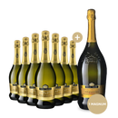 7 Flaschen Villa Sandi Il Fresco Prosecco Spumante Brut + Gratis-Magnum