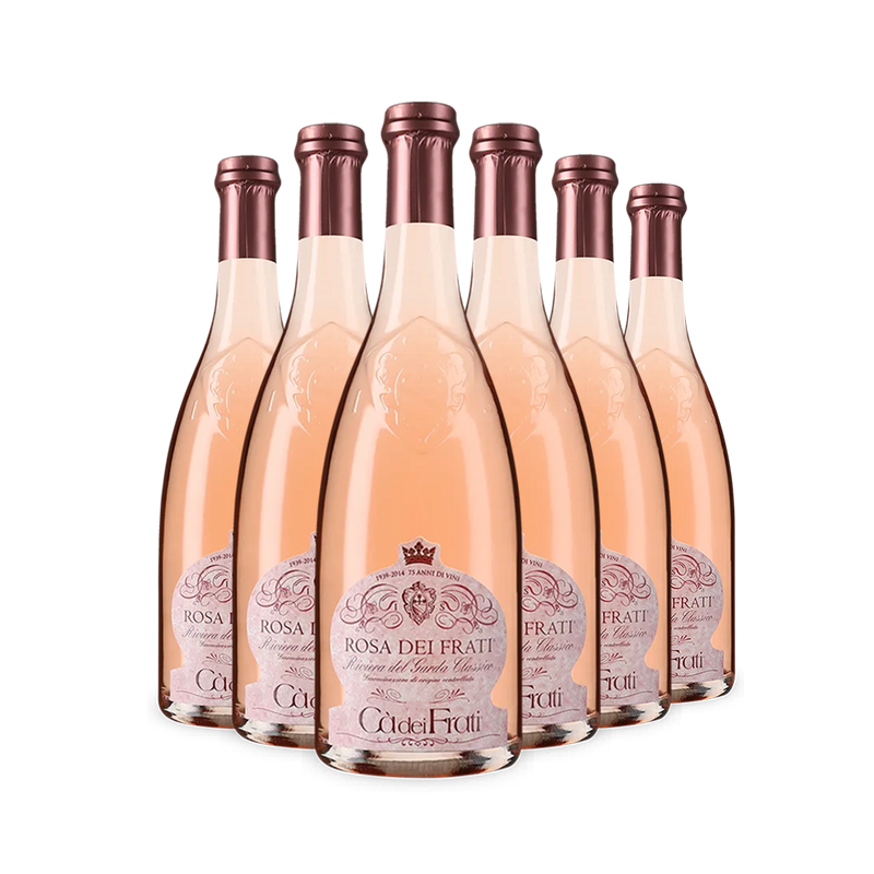 6 Flaschen Rosa dei Frati 2024