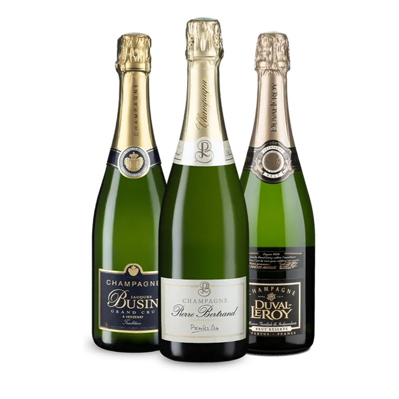 Champagner deluxe: 3 Flaschen purer Genuss!