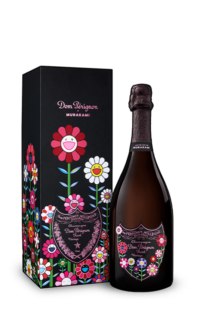 Chamapgne Dom Pérignon Rosé Takashi Murakami Limited Edition Vintage 2010