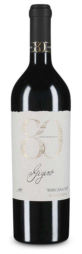 Gigino Toscana  Rosso 80 Anniversario 2022