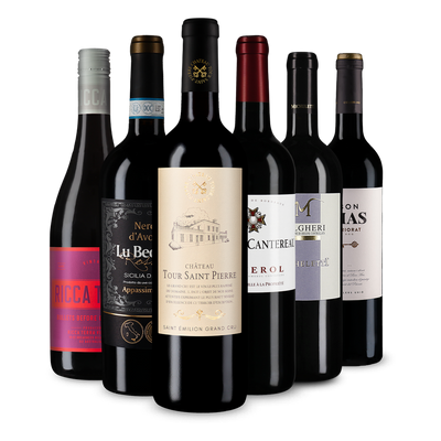 50 % sparen: Premium-Weine im 6er-Set