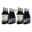 6+6 gratis: Wine in Black Parker Set