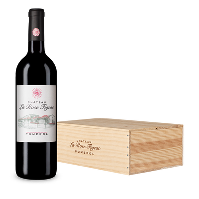 3 Flaschen Pomerol in Holzkiste 2019