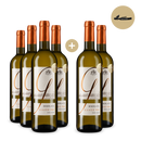 4+2 gratis: Bordeaux Blanc 2025 + Wine in Black hybrid Kellnermesser