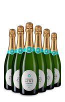 6x Céleste Aymé Harmonie Blanc Brut